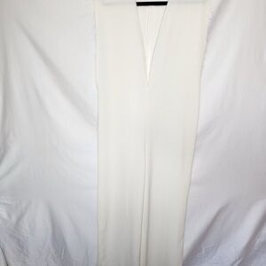 Lenny Niemeyer Elegant White Sleeveless Jumpsuit